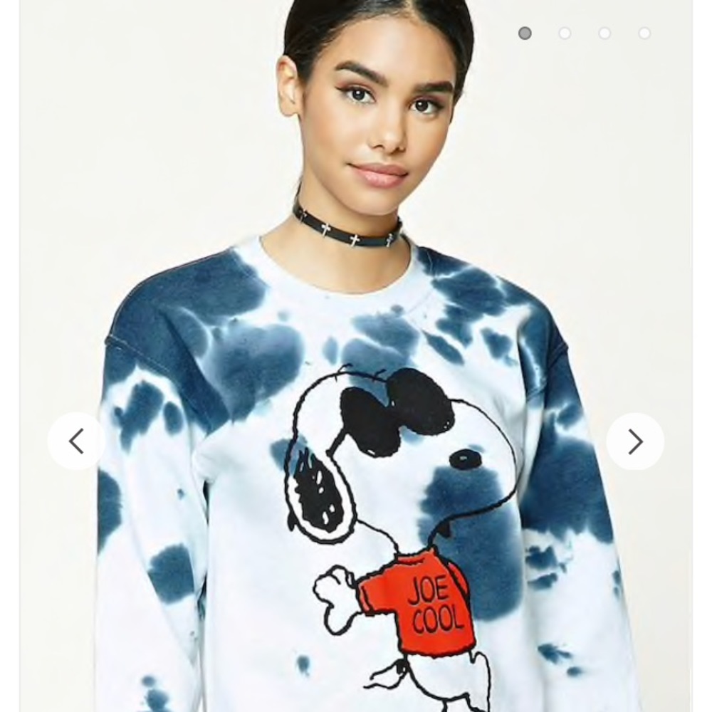 Snoopy Tie-Dye Sweatshirt